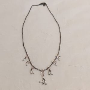 💐 Beaded Metal Necklace